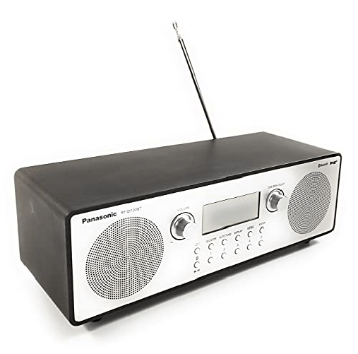 Panasonic RF-D100BT Portatile Digitale Nero, Grigio