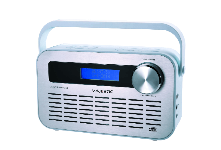 Majestic New Majestic DAB-843W radio Portatile Digitale Argento New Majestic DAB-843W radio Portatile Digitale Argento