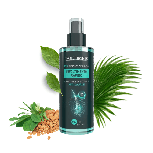 Aloha Labs AlohaLabs Foltimed Spray Anticaduta Capelli Donna e Uomo Siero Anticaduta Capelli 100ml Riduce la Spray Anticaduta Capelli con Vitamina B5
