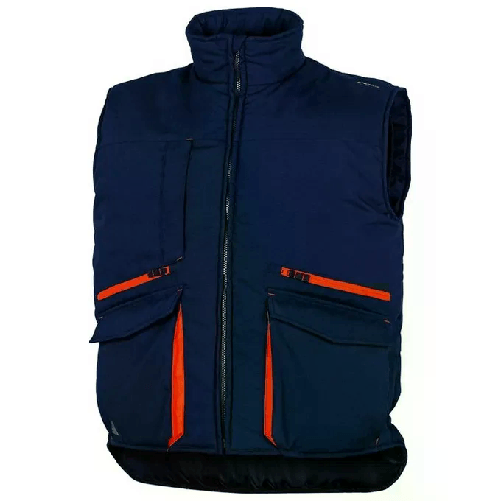 Gilet Deltaplus Imbottito Sierra 2 Blu-Orange Tg. xxl