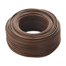 Cavo elettrico gommato marrone multipolare fs18or18 5 fili *** lunghezza metri 25, sezione conduttore 5g2,5mmq, confe...