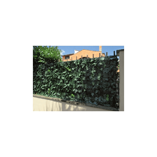 4 Pezzi Siepe Finta 1x3 Doppia Schermatura Artificiale Lauro Sintetica Balcone