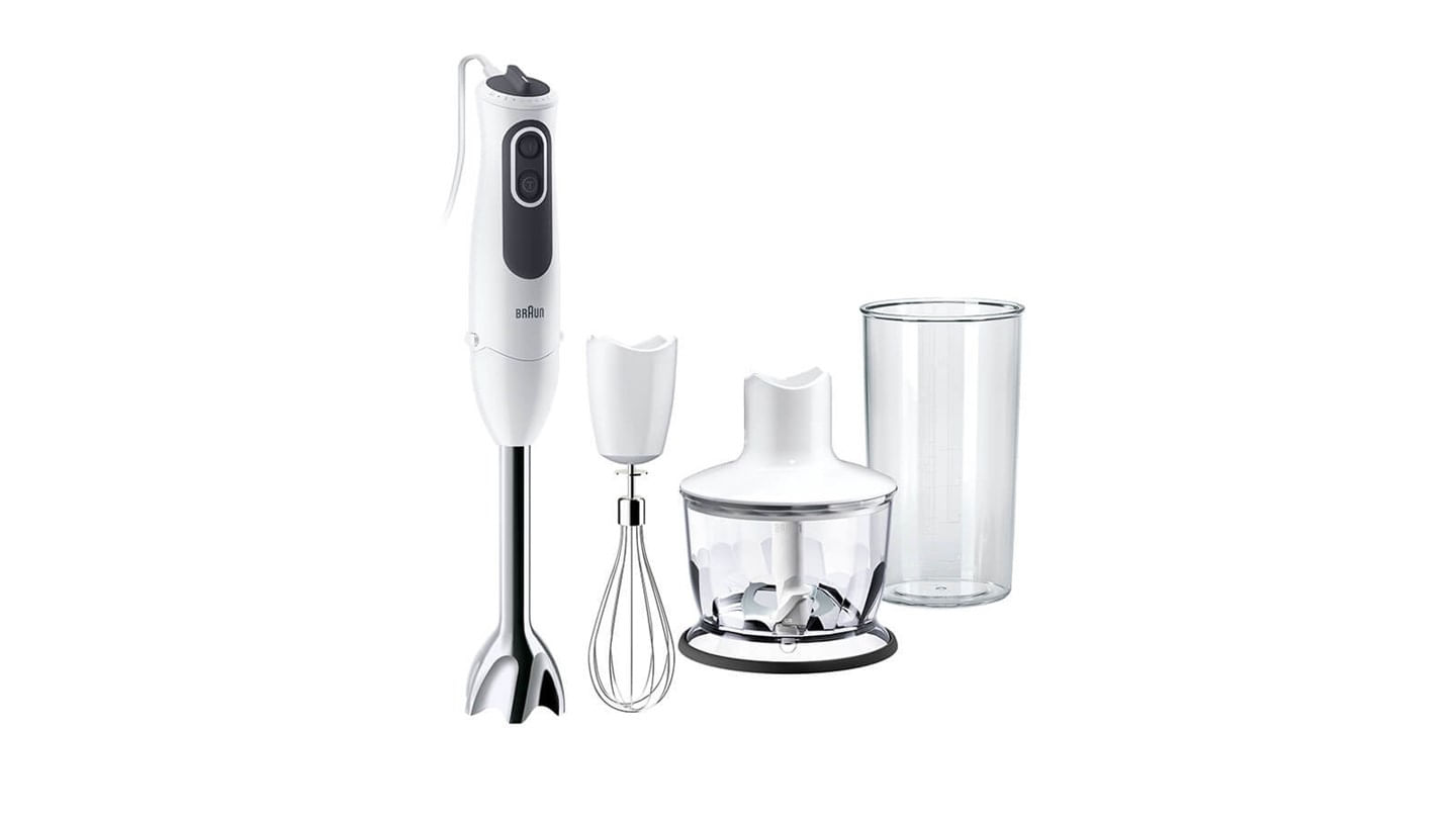 Braun Minipimer MultiQuick MQ3135WH SAUCE White Grey