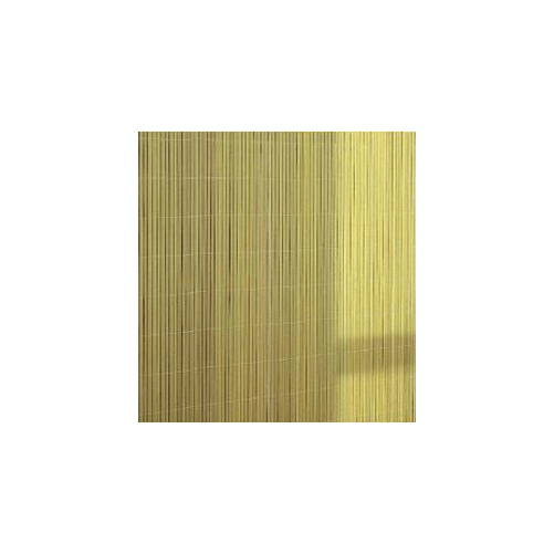 2 Arella Doppia in Bamboo PVC Recinzione 3x1 Ombreggiante Bambù Beige Plastica