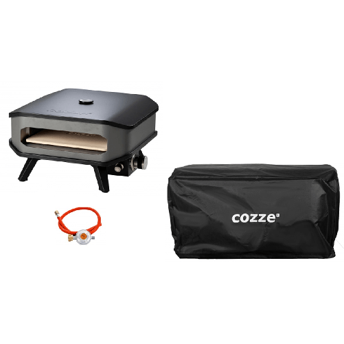 Forno per Pizza 42 cm Portatile Cottura a Gas con Pietra Refrattaria