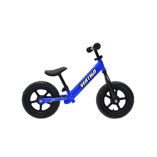 Bicicletta Pedagogica Vertigo Blu a Spinta Senza Pedali Bici Balance Bike Bimbi