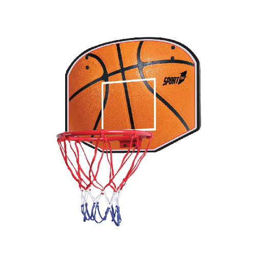 Tabellone Canestro 28 cm da Basket Metallo Rete Bambini Pallacanestro Basketball