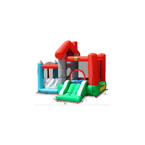 Castello Gonfiabile Scivolo Bambini Vasca Palline Saltarello Feste Compleanno