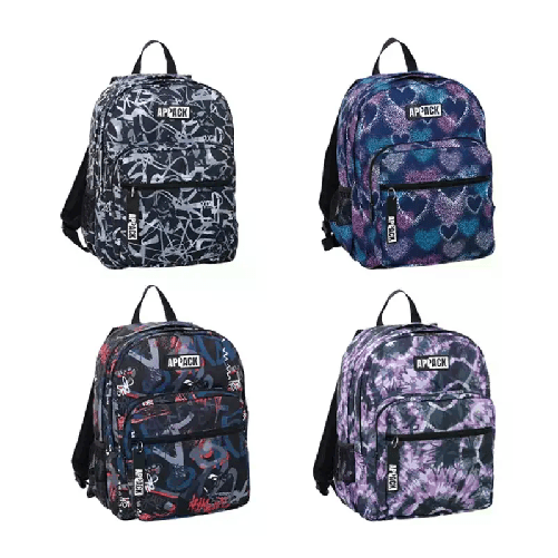 Zaino Appack Seven doppio scomparto 34 lt con zainetto scuola modelli assortiti