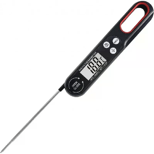 Termometro digitale da cucina sonda alimenti caldi e freddi barbecue display LCD
