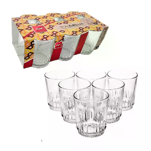 Set 12 Bicchieri da amaro liquore 160ml bicchiere da tavola in vetro trasparente