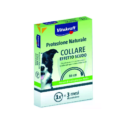 Vitakraft Collare Antiparassitario per Cani Taglia Piccola e media meno di 25Kg
