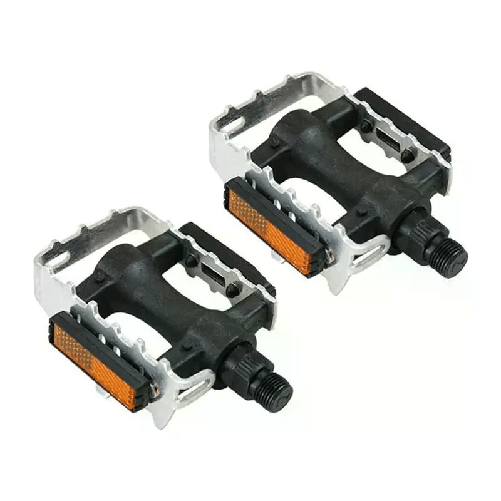 Coppia di pedali per MTB Mountain bike bici bicicletta rifrangenti antiscivolo