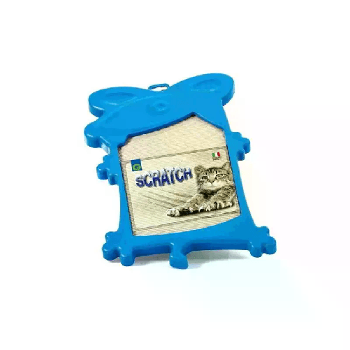Tiragraffi in cartone graffiatoio Mickey scratch per gatti 44,5x31,5x3 cm gatto