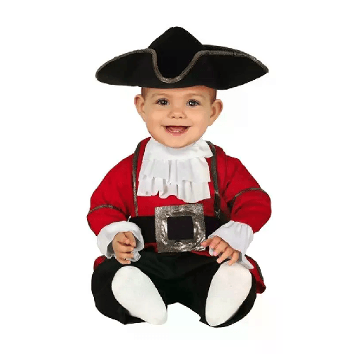 Costume carnevale pirata dei mari vestito bambino Guirca Neonato 12-18 mesi