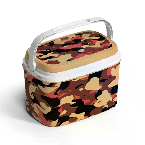 Frigo passivo frigorifero termico 6lt portatile in plastica rigido antigraffio
