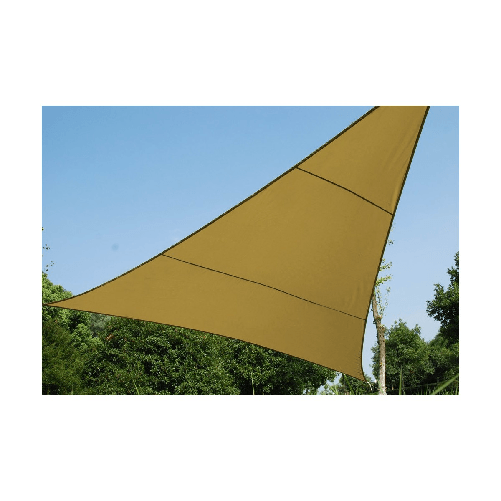 Vela Telo Ombreggiante 5x5 Triangolare Giardino Ombra Sole Tenda Parasole in PVC