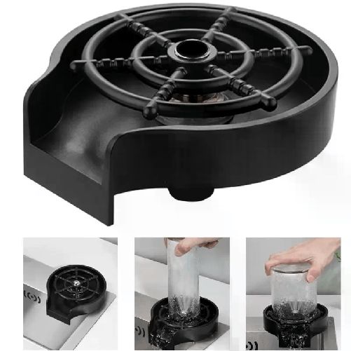 Rubinetto automatico pulisci sgrassa bicchieri Bar lavaggio vetro lavello cucina