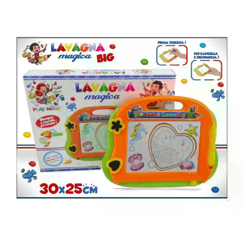 LAVAGNA LAVAGNETTA MAGICA CON PENNA PER BAMBINI SCRIVERE DISEGNARE CANCELLABILE