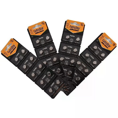 40 PILE BATTERIE A BOTTONE AG11 1,5v SR58 LR721 LR58 361/362 SR721 PILA PIATTE