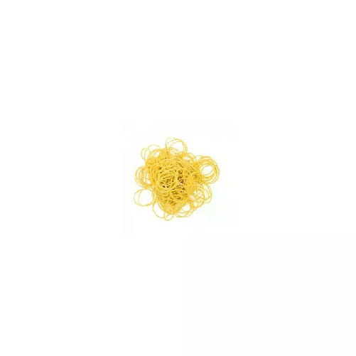 BUSTA CONFEZIONE 1 KG. ELASTICI IN GOMMA GIALLI 20 mm PER UFFICIO CANCELLERIA