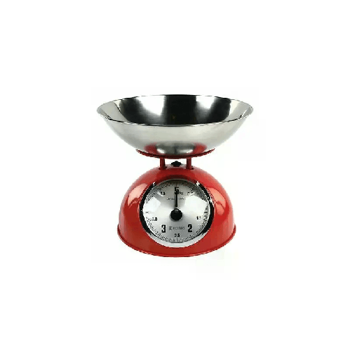 Bilancia Alimentare Acciaio Inox 5KG Meccanica Analogica Pesa Alimenti Ciotola