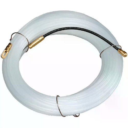 SONDA MOLLA PASSACAVO 10 MT 3MM IN NYLON FILO PILOTA PASSA CAVO ELETTRICO