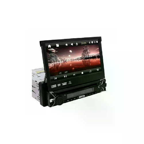 7" RETRATTILE HD AUTORADIO 1080p CON SCHERMO TOUCH SCREEN BLUETOOTH MP3 LETTORE