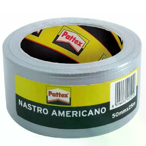 Nastro adesivo americano rinforza impermeabile telato 50 mm 25 M sigilla ripara