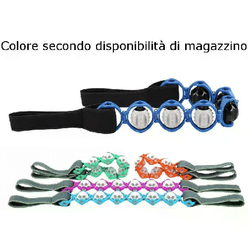 Cintura massaggiante manuale dimagrante sport fascia snodabile schiena pancia