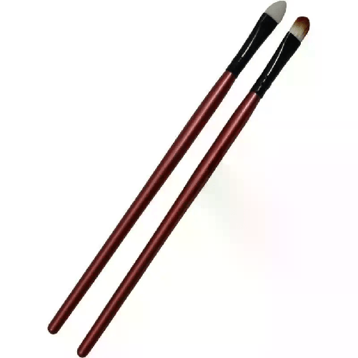 2x Coppia pennelli occhi ombretto pennellino spugnetta sfumatura make up trucco