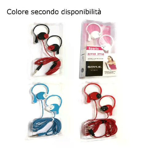 Auricolare telefono cuffie mp3 computer ipod iphone auricolari musica cuffiette