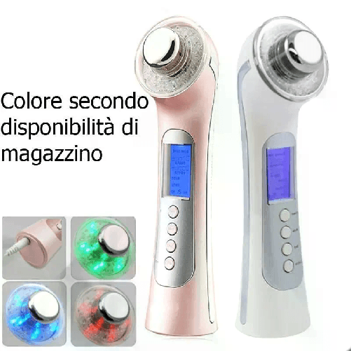 Dispositivo pulizia macchina cavitazione ultrasuoni rughe viso invecchiamento