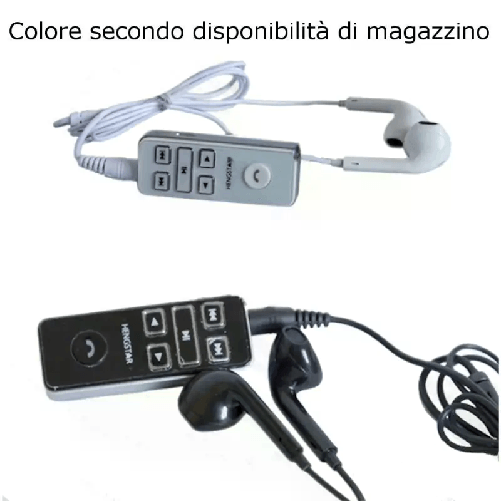 LC580 Cuffie auricolari bluetooth wireless smartphone tasti volume riproduzione