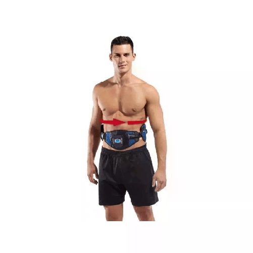 Cintura dimagrante fascia elettrostimolazione a batterie Gym Form Abs-a-round
