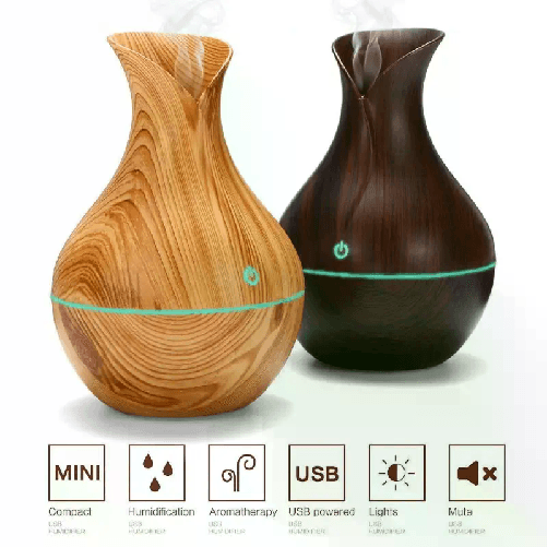 Diffusore aroma umidificatore aria casa Fiore 130ml portatile silenzioso