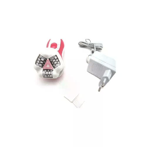 Epilatore tre testine depilatore donna gambe braccia peli rimuove corpo peluria