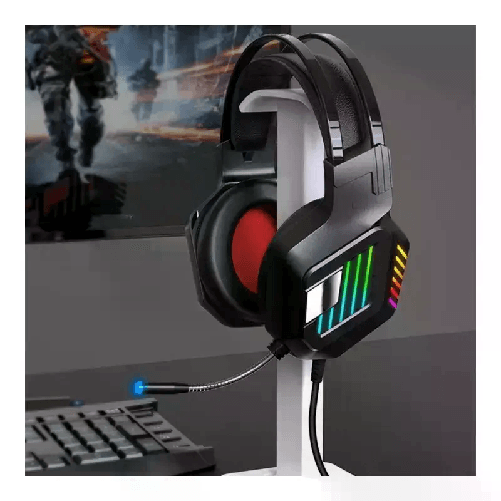 Cuffie gaming con microfono per PS4 PC con LED RGB Andowl Q-E8 multi giocatore