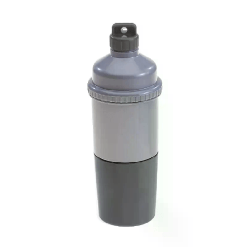 Bottiglia Borraccia in plastica 750ml con bicchiere senza BPA palestra sport