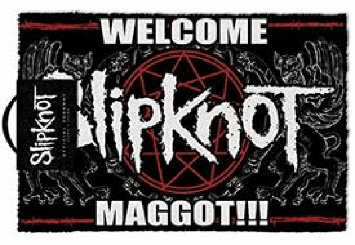 ZERBINO SLIPKNOT WELCOME MAGGOT CM 60X40 - GP85411