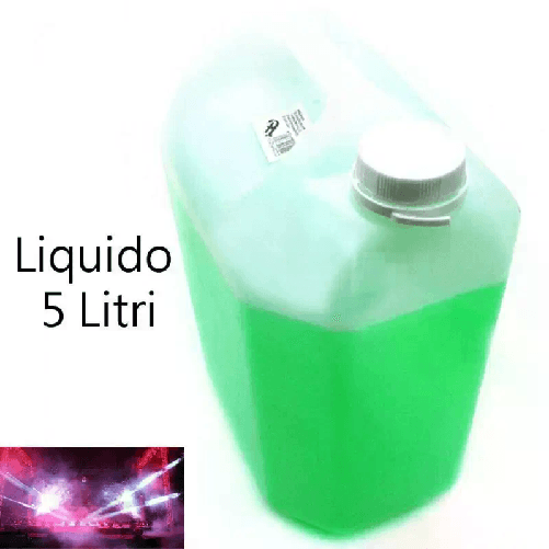Tanica liquido 5 litri per macchina del fumo nebbia universale effetto dj