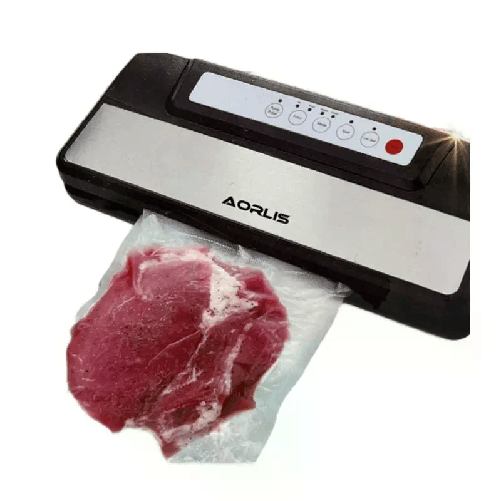 Macchina per sottovuoto 120W sigilla confeziona alimenti sacchetti cibo 38x14cm
