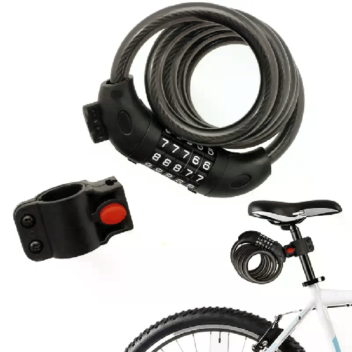 Lucchetto Catena a combinazione 5 cifre antifurto per scooter bicicletta moto