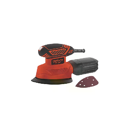 Levigatrice Palmare elettrica 130W per legno con aspiratore mouse DT5535