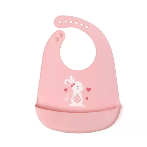 Bavaglini Silicone Bavaglino Silicone Impermeabile con tasca bimbi 4m+ Senza BPA