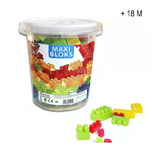 Gioco Blocchi Colorati per bambini Maxi Costruzioni Giocattolo Prima Infanzia