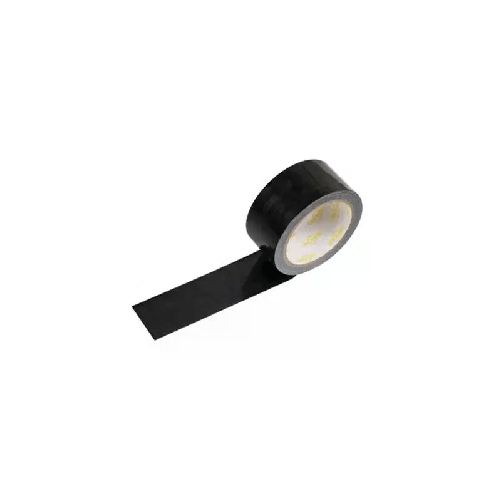 6 rotoli nastro adesivo telato nero 18m x 48mm silenzioso imballaggio rotolo imballo