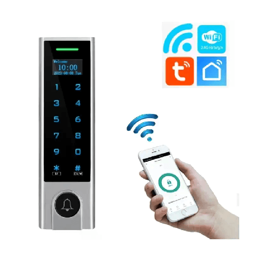 Tuya Sistema di Controllo Accessi Smart WiFi RFID TAG Tastiera Touch antivandalo