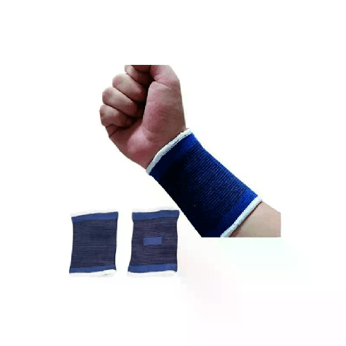 Coppia polsini fasce elastiche polsi sostegno supporto polsiera fascia elastica