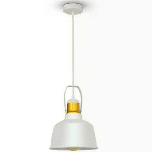 Lampadario sospensione 60W soffitto VT-7422 3729 pendente Bianco industriale